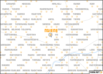 map of Ndiène