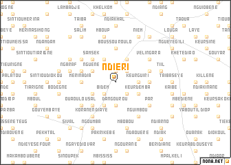 map of Ndiéri