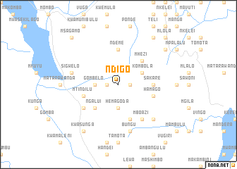map of Ndigo