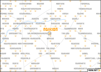 map of Ndikion