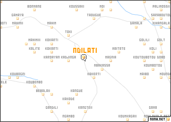 map of Ndilati