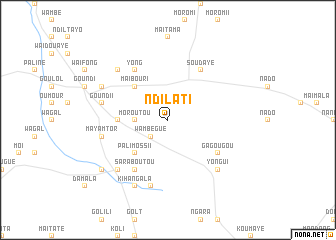 map of Ndilati