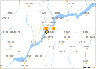 map of Ndimana