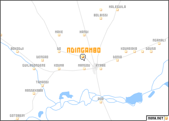 map of Ndingambo