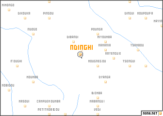 map of Ndinghi