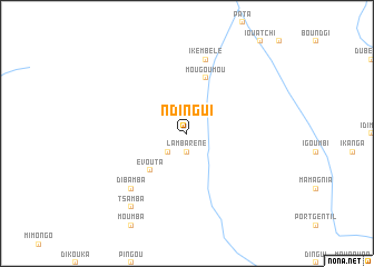 map of Ndingui