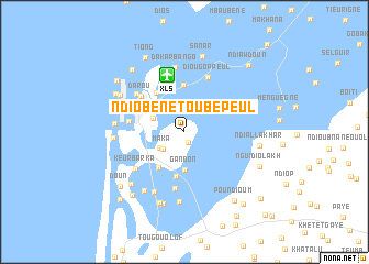 map of Ndiobène Toubé Peul