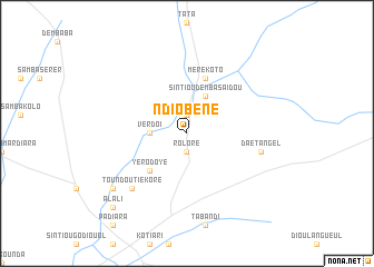 map of Ndiobène