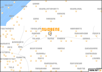 map of Ndiobène