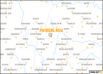 map of Ndi Ogalagu