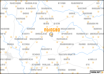map of Ndiogbo