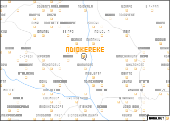 map of Ndi Okereke