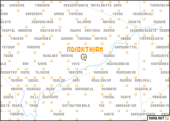 map of Ndiok Thiam