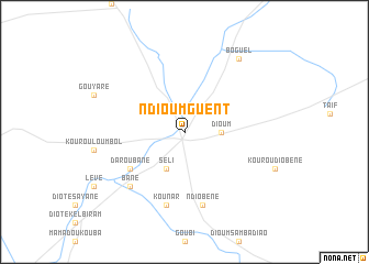 map of Ndioum Guènt