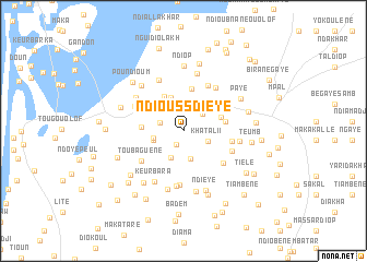 map of Ndiouss Dièye