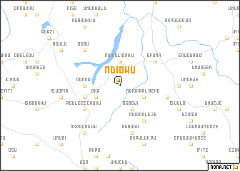 map of Ndiowu