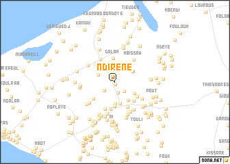 map of Ndirène
