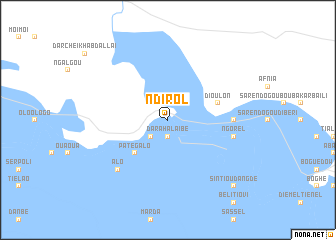 map of Ndirol