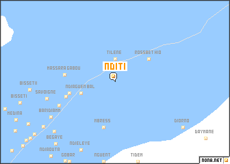 map of Nditi