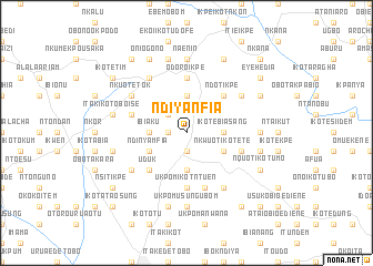 map of Ndiya Nfia