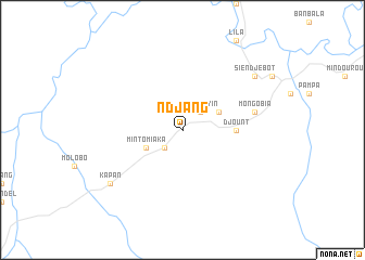 map of Ndjang