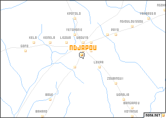 map of Ndjapou