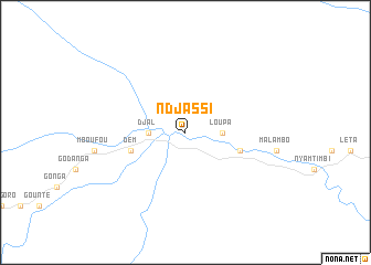 map of Ndjassi