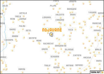 map of Ndjavane