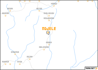 map of Ndjélé