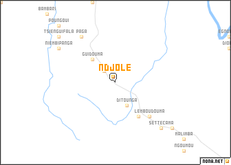 map of Ndjolé