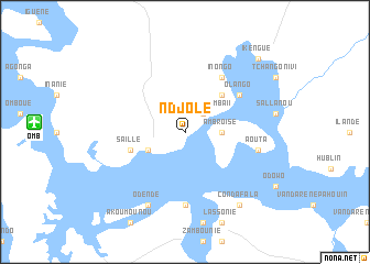 map of Ndjolé