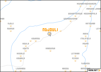 map of Ndjouli