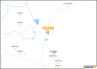 map of Ndoba
