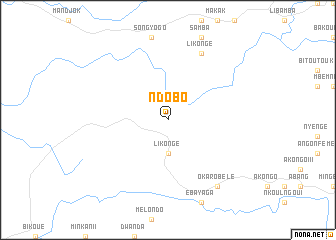 map of Ndobo