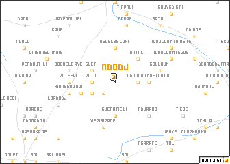 map of Ndodj