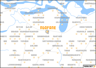 map of Ndofane