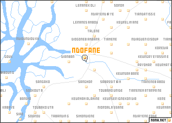 map of Ndofane