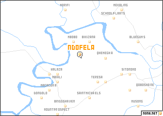 map of Ndofela