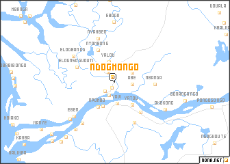 map of Ndog Mongo