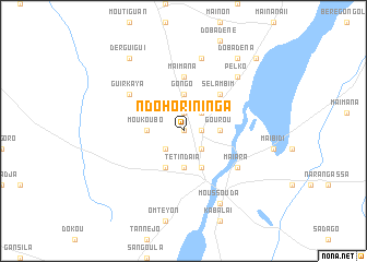 map of Ndohorininga