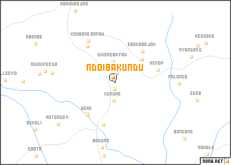 map of Ndoi Bakundu