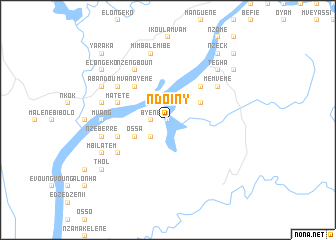 map of Ndoiny