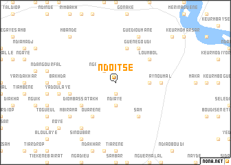 map of Ndoïtsé