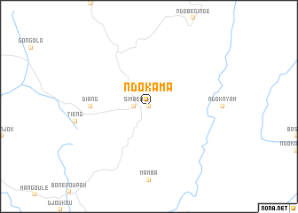 map of Ndokama