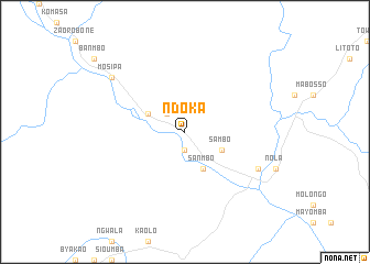 map of Ndoka