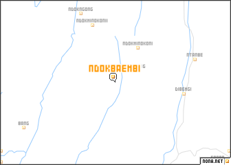 map of Ndokbaembi