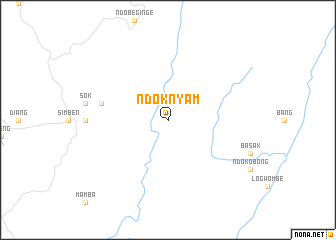 map of Ndoknyam