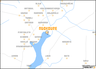 map of Ndokouré