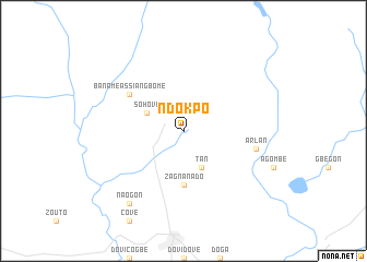 map of Ndokpo