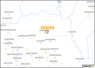 map of Ndokro